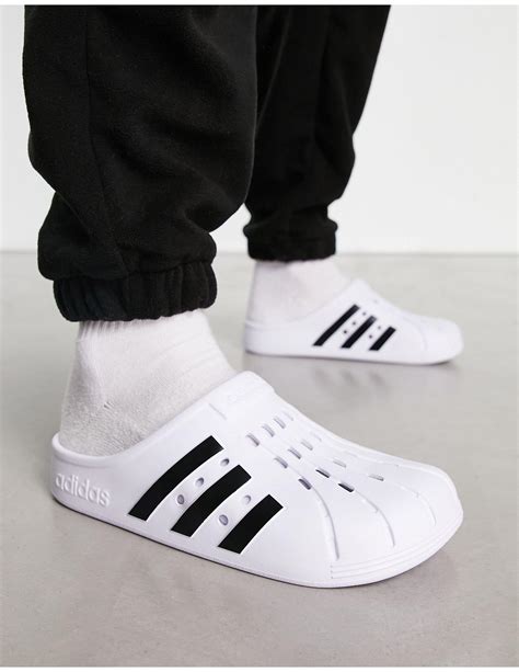 original adidas adilette|Adidas originals Adilette clogs men's.